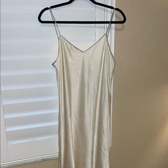 Helmut Lang Cream Dress - Picture 1 of 5